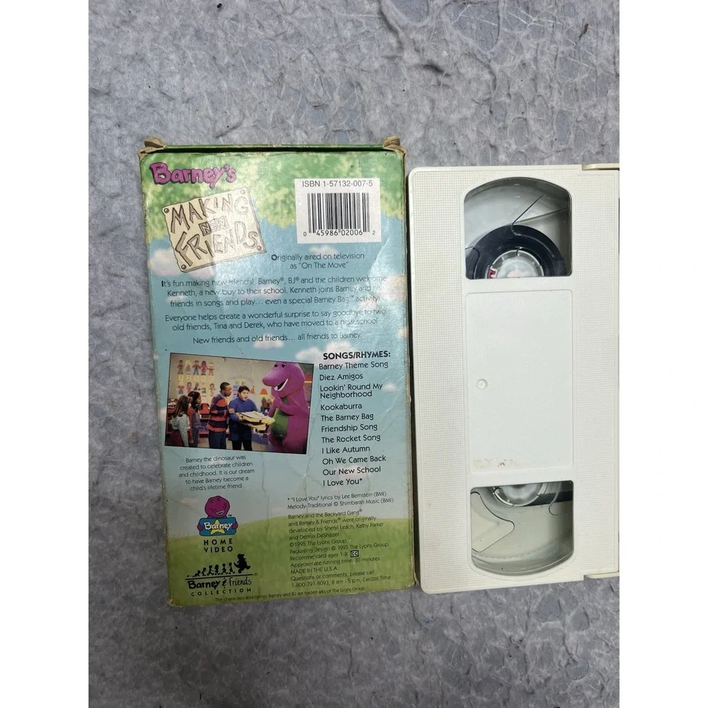 Barney - Barneys Making‎ New Friends (VHS, 1995)